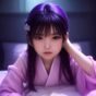 昵称放松派阿橙的听众头像，休闲风格女性